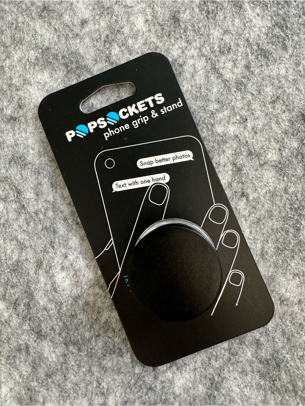 PopSocket Black Phone Grip